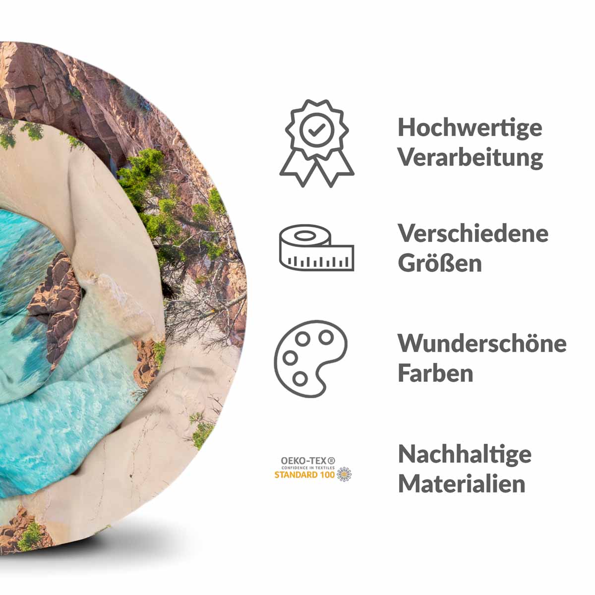 Manta terapéutica original - Funda de algodón Fernweh