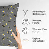 Almohada de salud gris Sombrero mágico