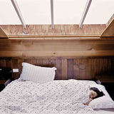 Set de ropa de cama con manta terapéutica blanca Streichholz