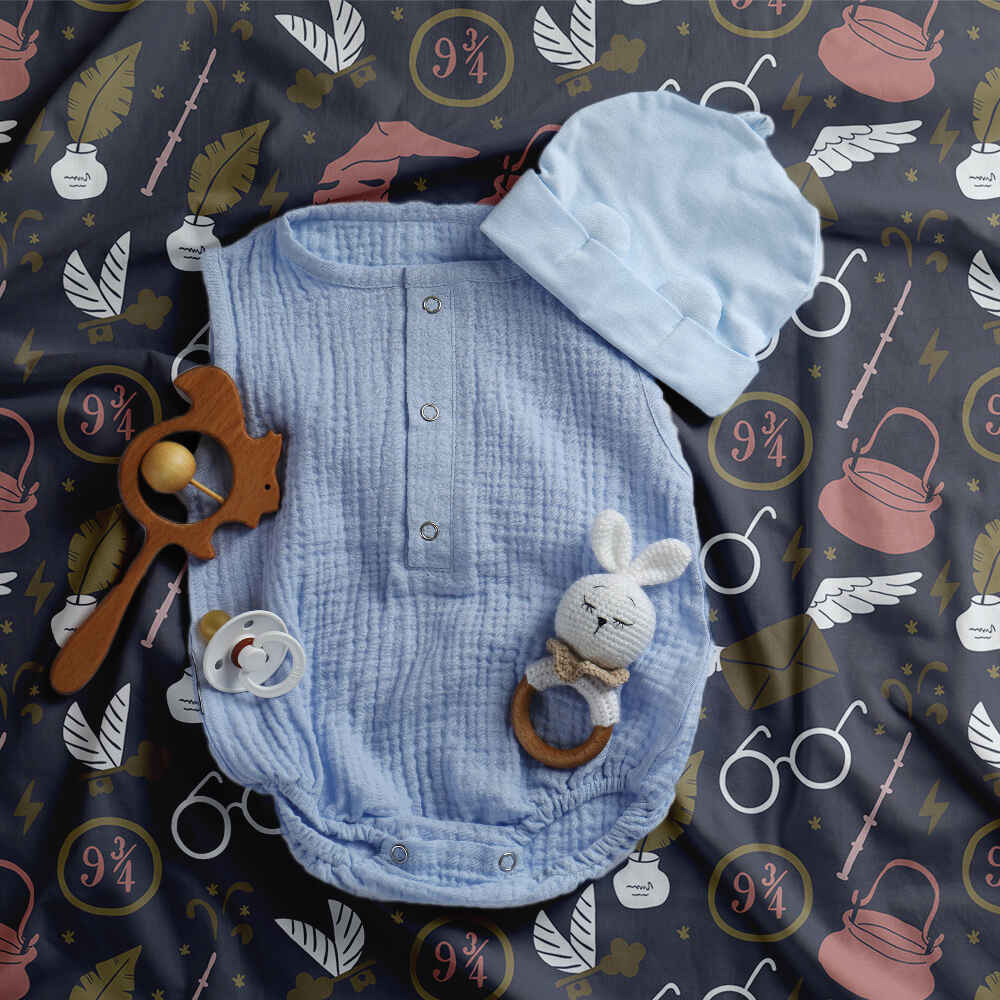 Juego de ropa de cama con manta terapéutica negro magia