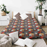 Set de ropa de cama con manta terapéutica Gato de la suerte