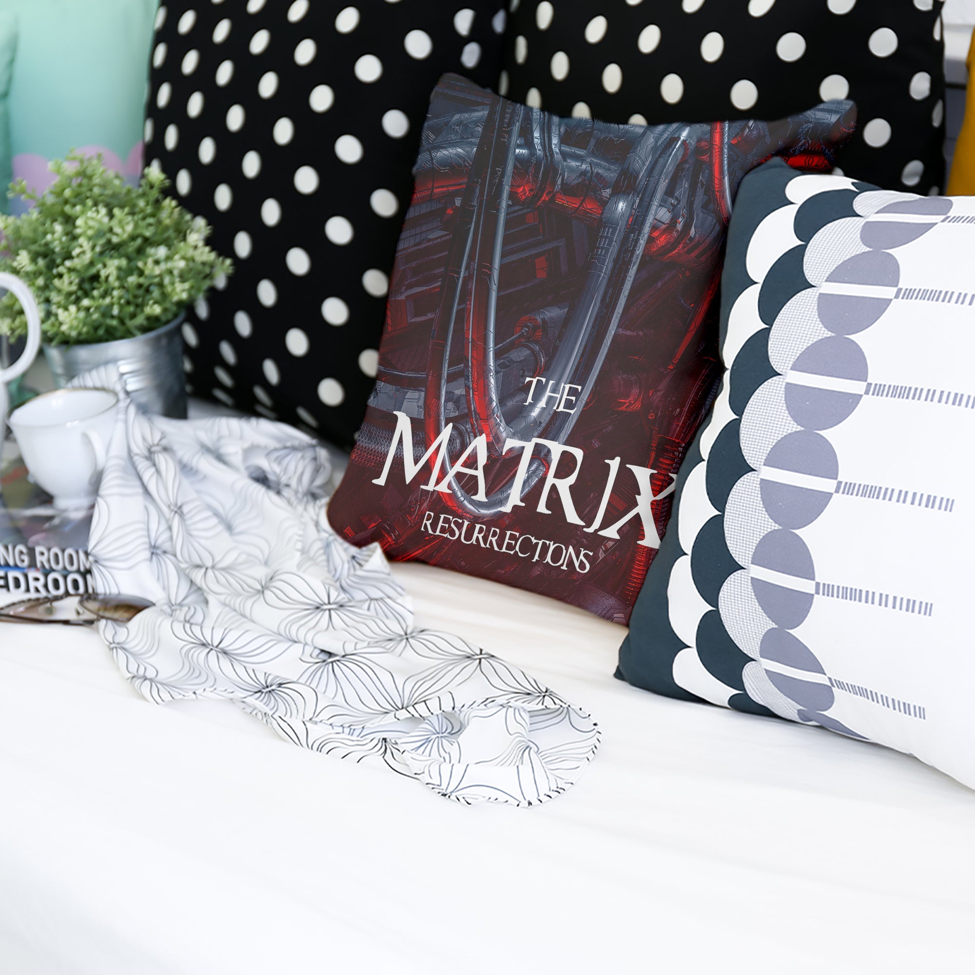 Almohada de salud roja The Matrix