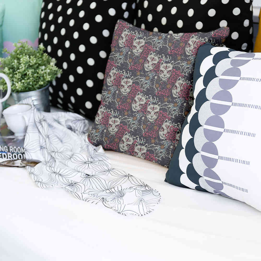 Almohada de salud Gato espeluznante