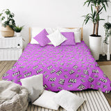 Set de ropa de cama con manta terapéutica Ha Ha Ha