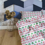 Juego de ropa de cama con manta terapéutica Navidad en Noruega