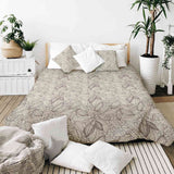 Juego de ropa de cama con manta terapéutica planta de cacao
