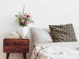 Almohada de salud con estampado de leopardo