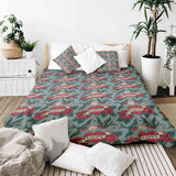 Set de ropa de cama con manta terapéutica Love Tattoo