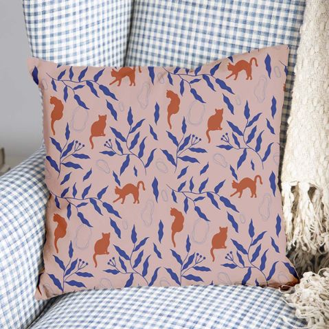 Almohada de salud Gato rojo