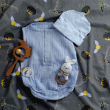 Juego de ropa de cama con manta terapéutica gris Sombrero mágico