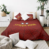 Manta terapéutica original - Funda de algodón roja Spiderman