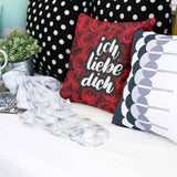 Almohada de salud rosas "Te amo"
