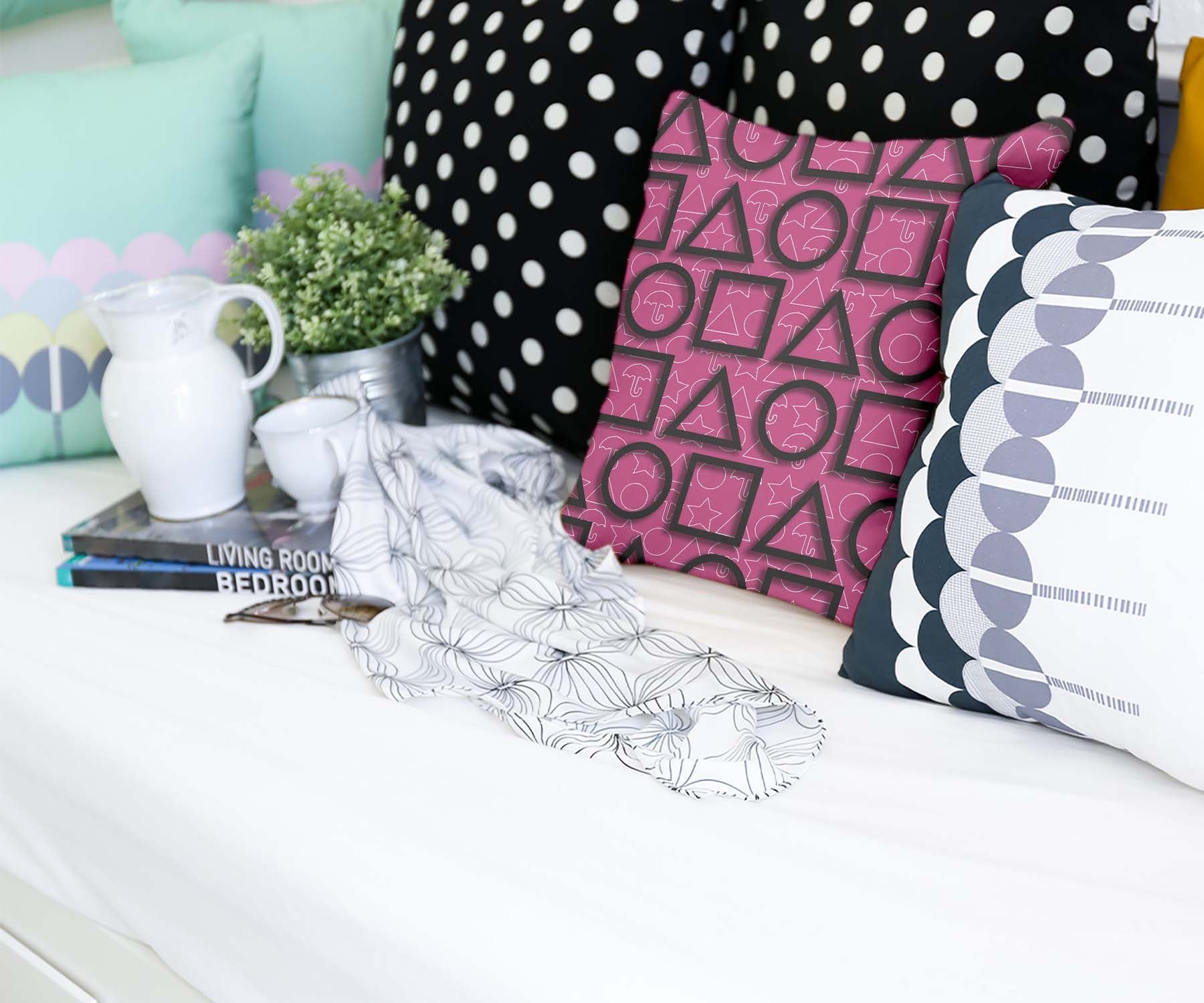 Almohada de salud Pink Squid