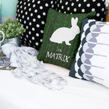 Almohada de salud Código Matrix Verde