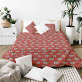 Manta terapéutica original - Funda de algodón roja para llevar