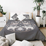 Juego de ropa de cama con manta terapéutica Navidad en Moscú