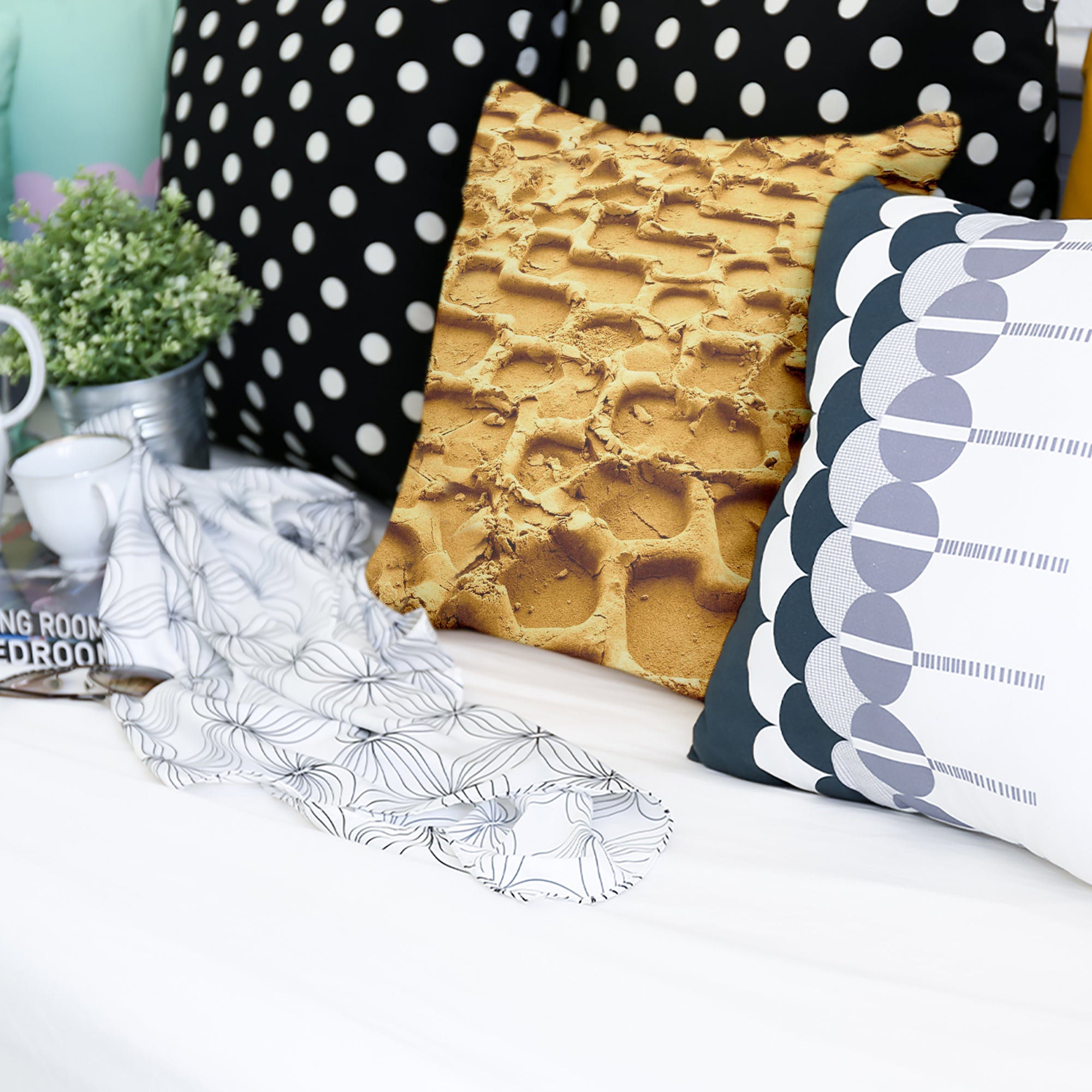 Almohada de salud huella de neumático