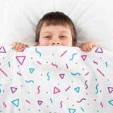 Set de ropa de cama con mantas terapéuticas y muchas formas