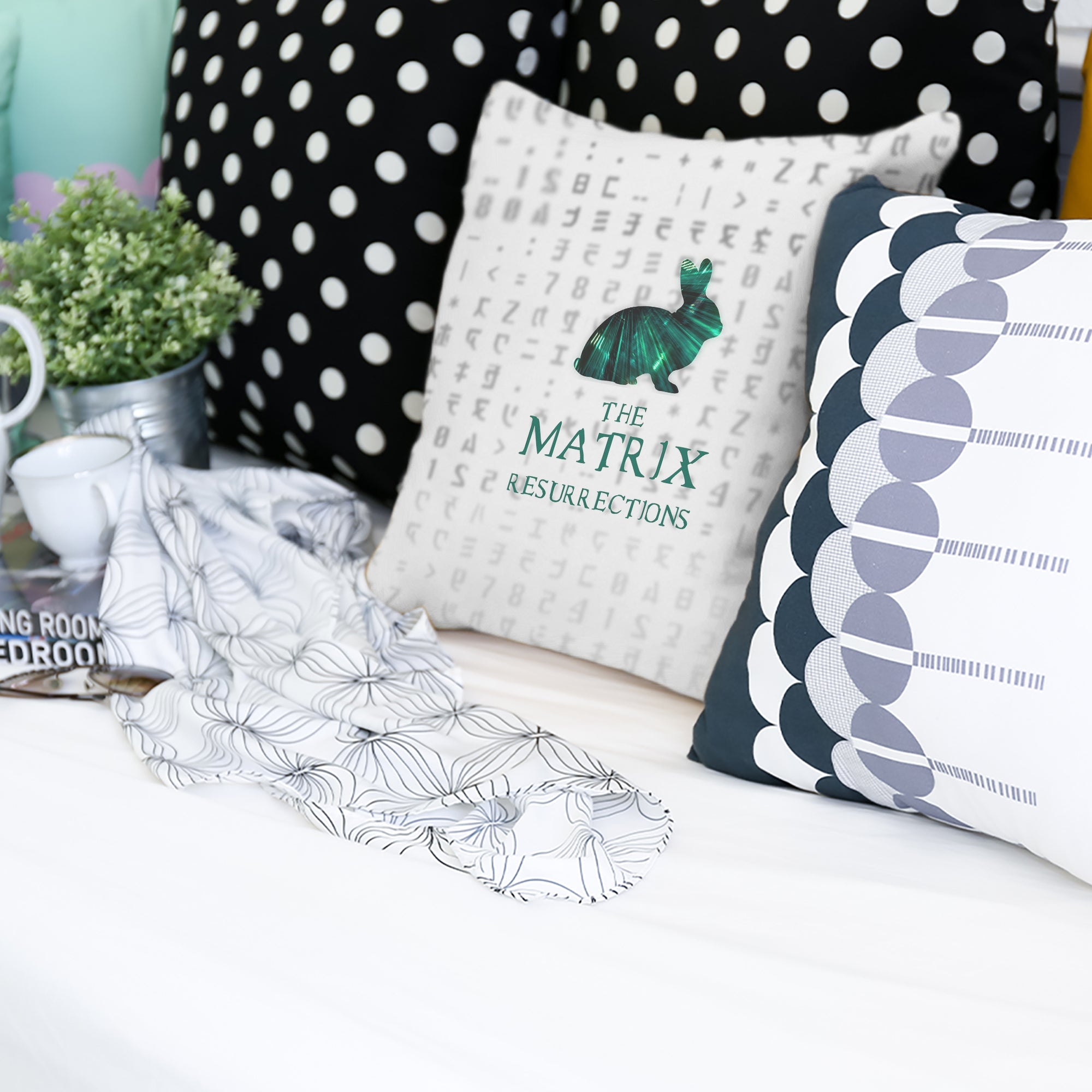 Almohada de salud blanca Matrix