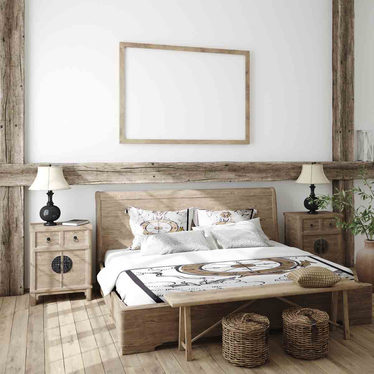 Manta terapéutica original - Funda de algodón Rueda de la Fortuna
