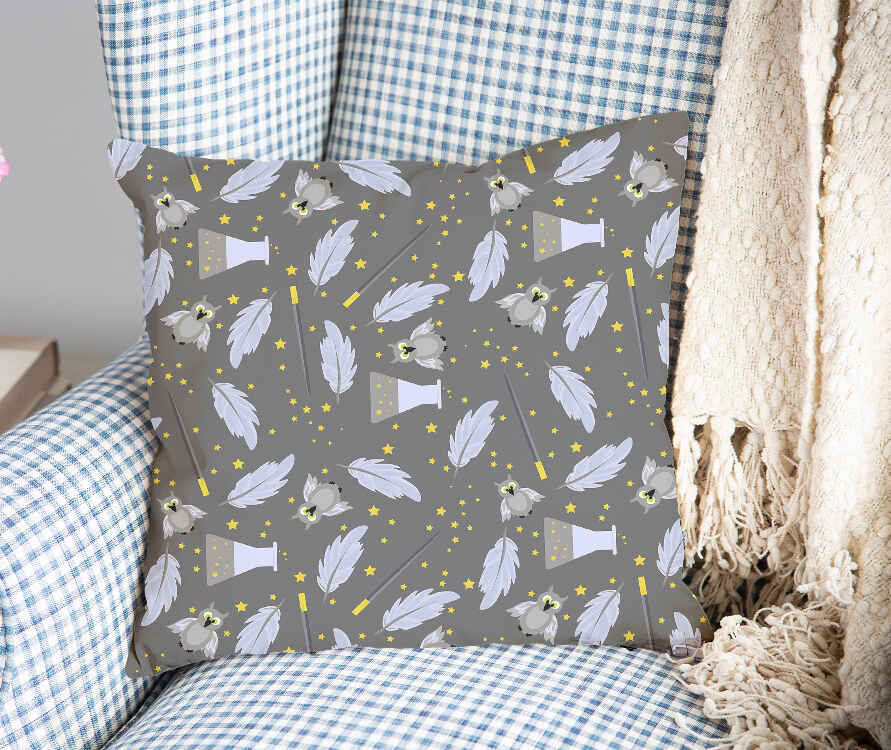 Almohada de salud negra varita mágica