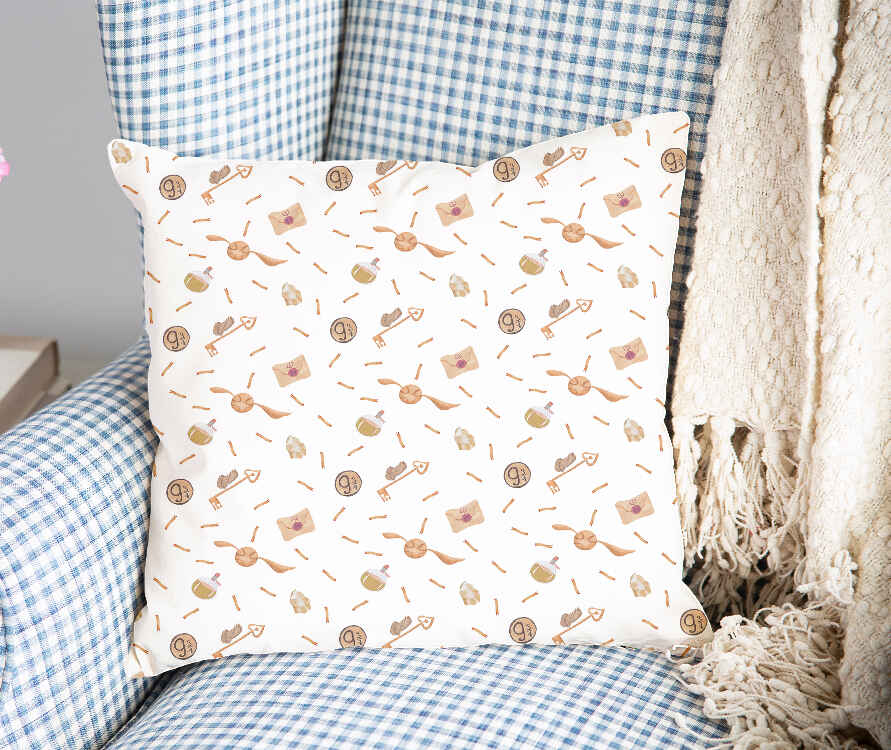 Almohada de salud blanca con Schnatz