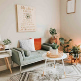 Almohada de salud Boho flores