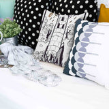 Almohada de salud blanca con torre