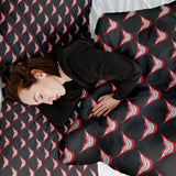 Set de ropa de cama con manta terapéutica Boca sonriente