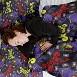 Juego de ropa de cama con manta terapéutica Joker
