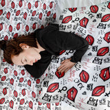 Juego de ropa de cama con manta terapéutica XOXO