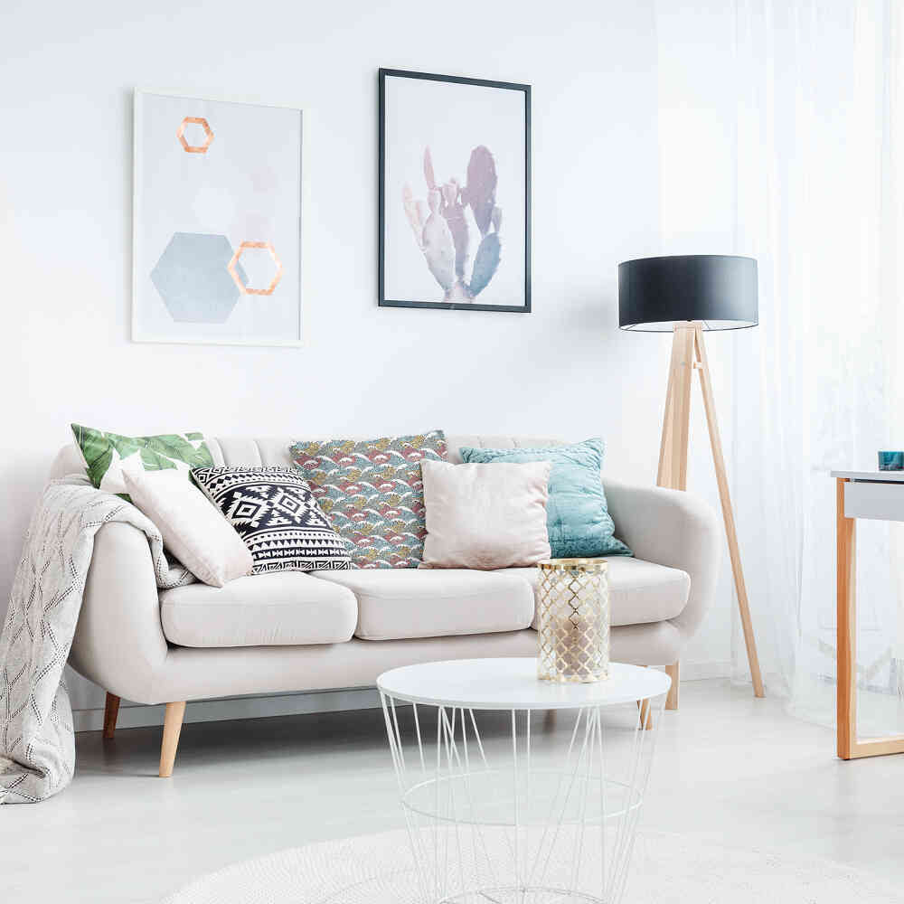 Almohada de salud rompeolas coloridos