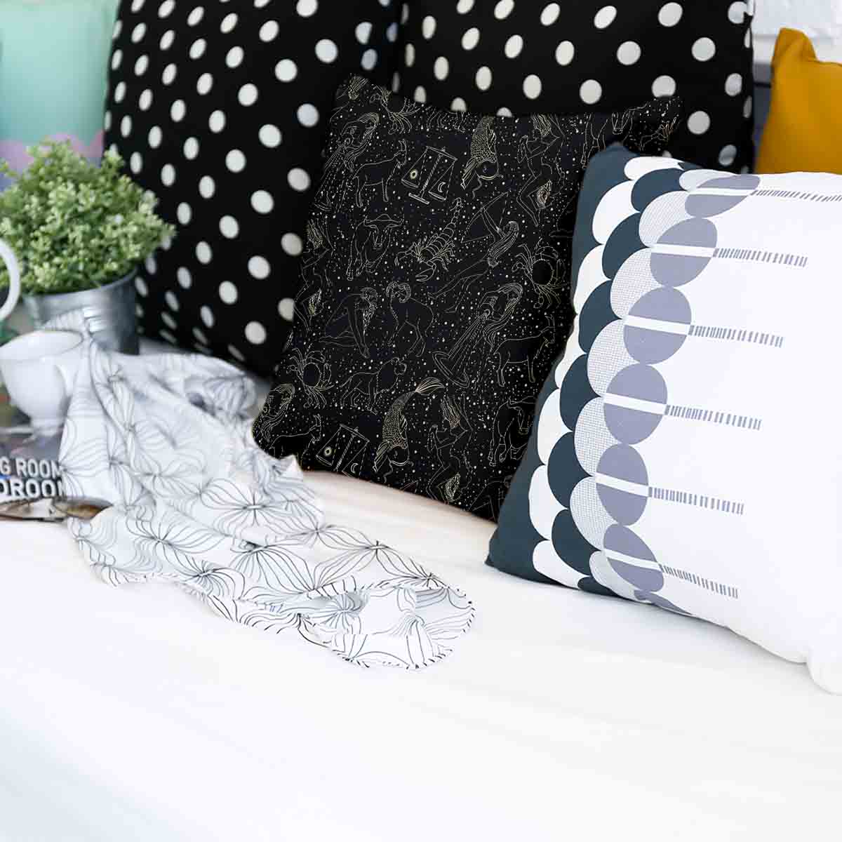 Almohada de salud negra horóscopo