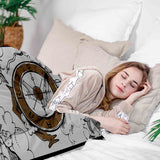 Set de ropa de cama y manta terapéutica Rueda de la Fortuna