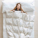 Juego de ropa de cama con manta terapéutica bosque tierno