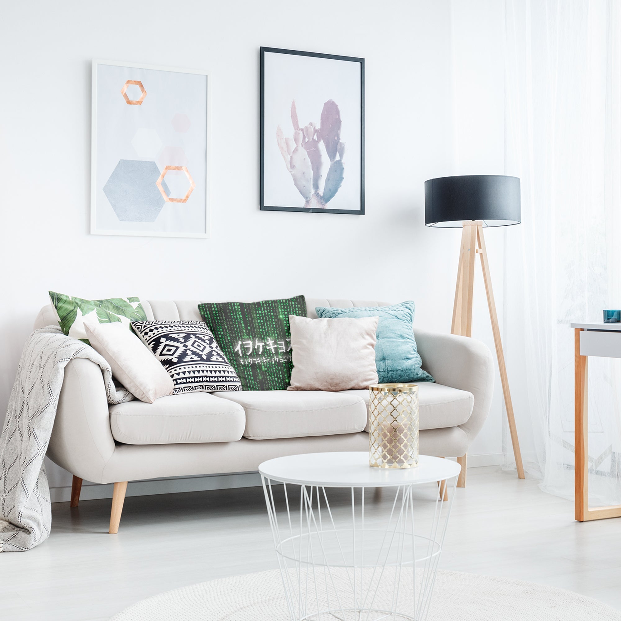 Almohada de salud verde The Matrix