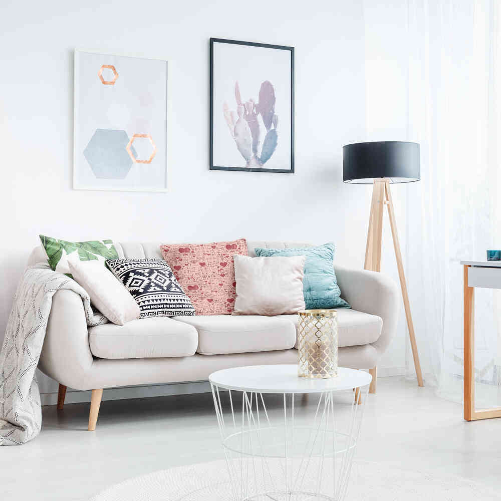 Almohada de salud rosa Te amo