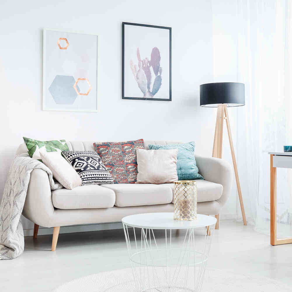 Almohada de salud roja con cómic