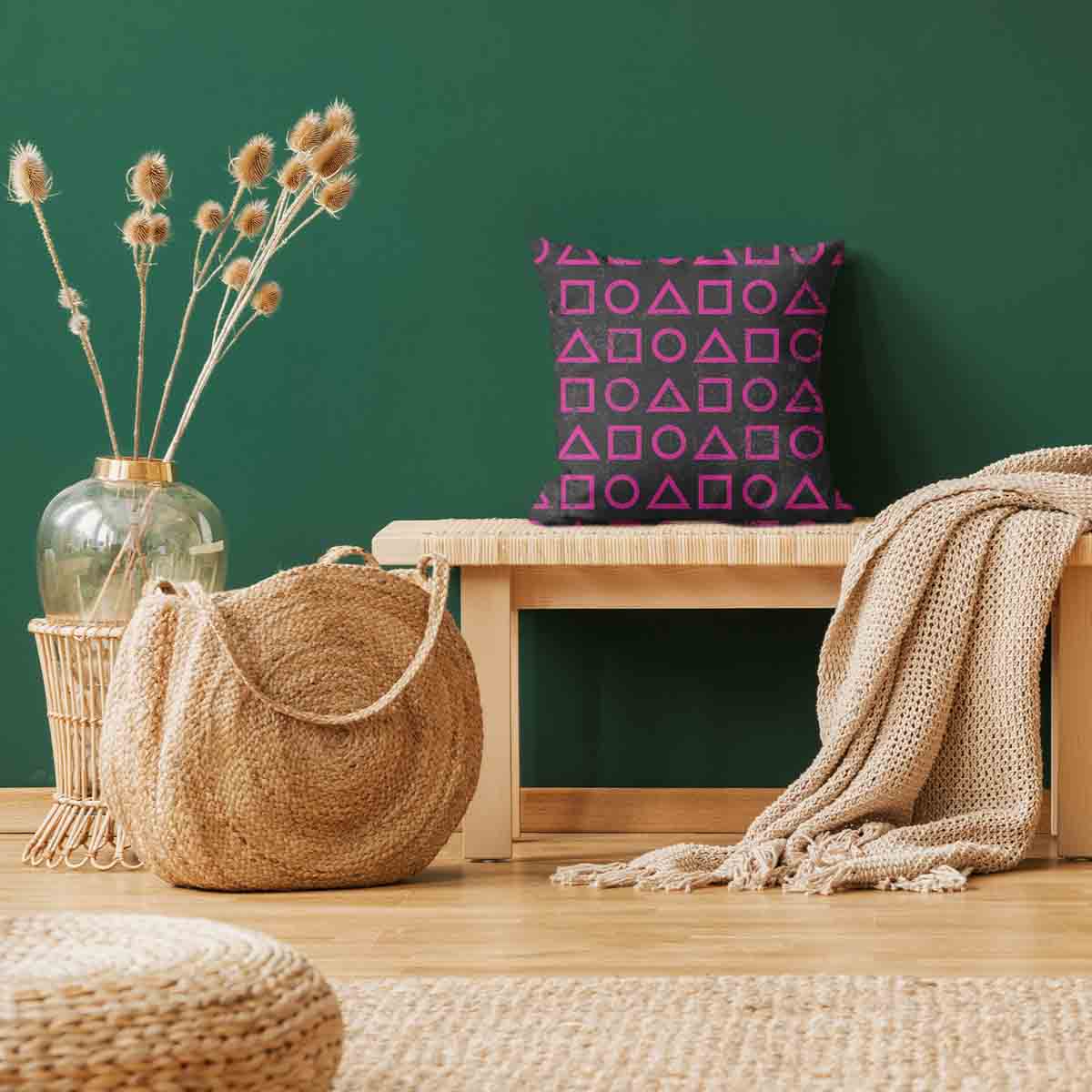 Almohada de salud rosa formas Dalgona