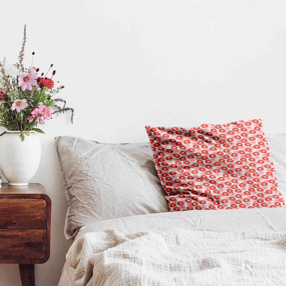 Almohada de salud con forma de bocadillo y corazón