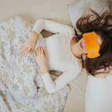 Juego de ropa de cama Therapeidecken con copos de nieve claros