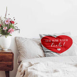 Almohada de salud Corazón Te quiero mucho