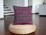 Almohada de salud rosa formas Dalgona