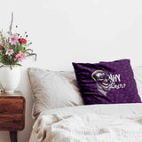 Almohada de salud morada ¿Por qué tan serio?