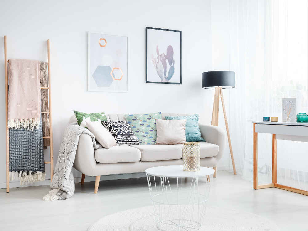 Almohada de salud verde con ballenas