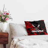 Almohada de salud negra cara de joker