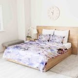 Juego de ropa de cama con manta terapéutica Mar de flores