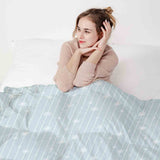 Set de ropa de cama y manta terapéutica Elsa Estrellas