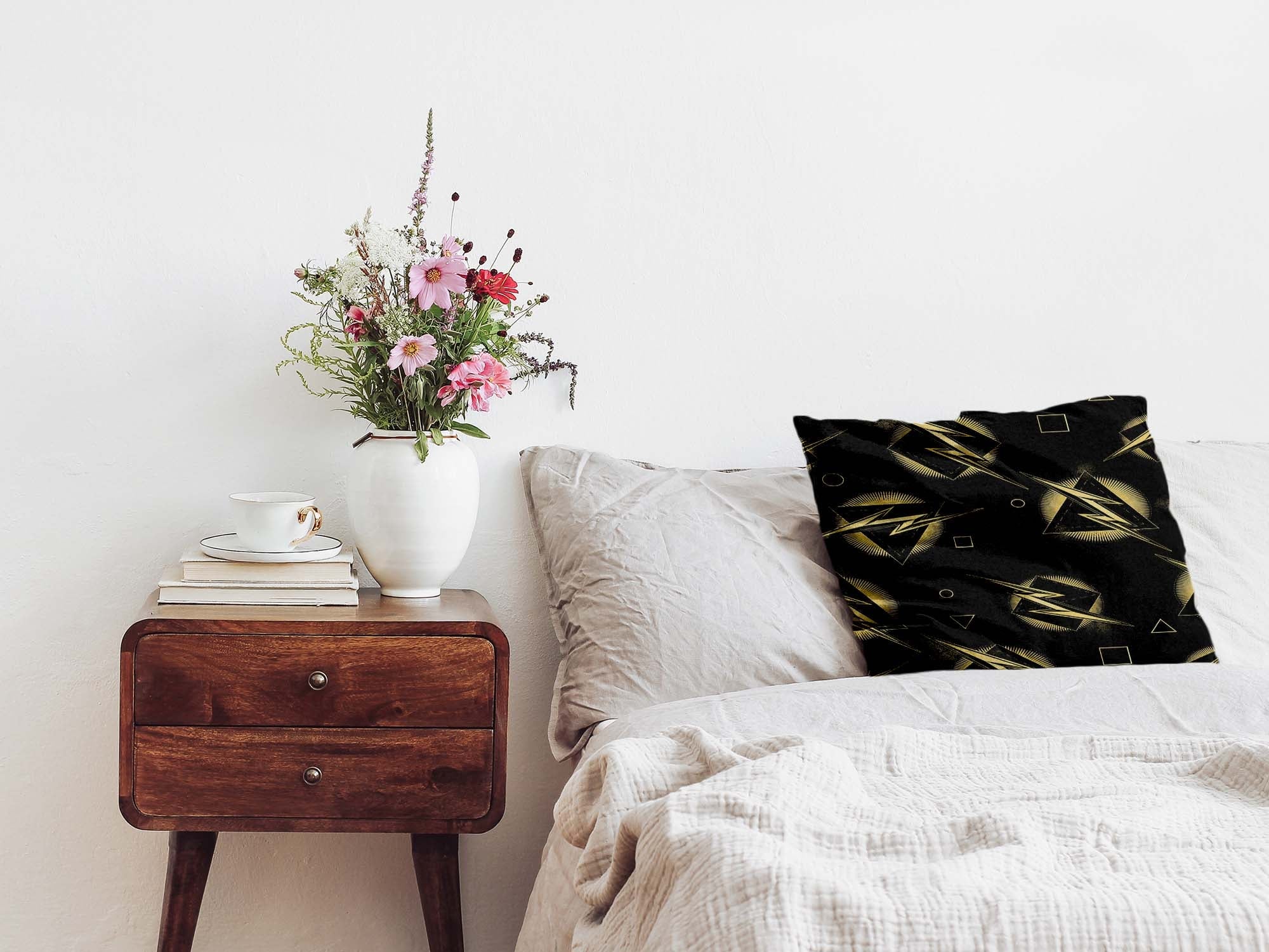 Almohada de salud rayo amarillo