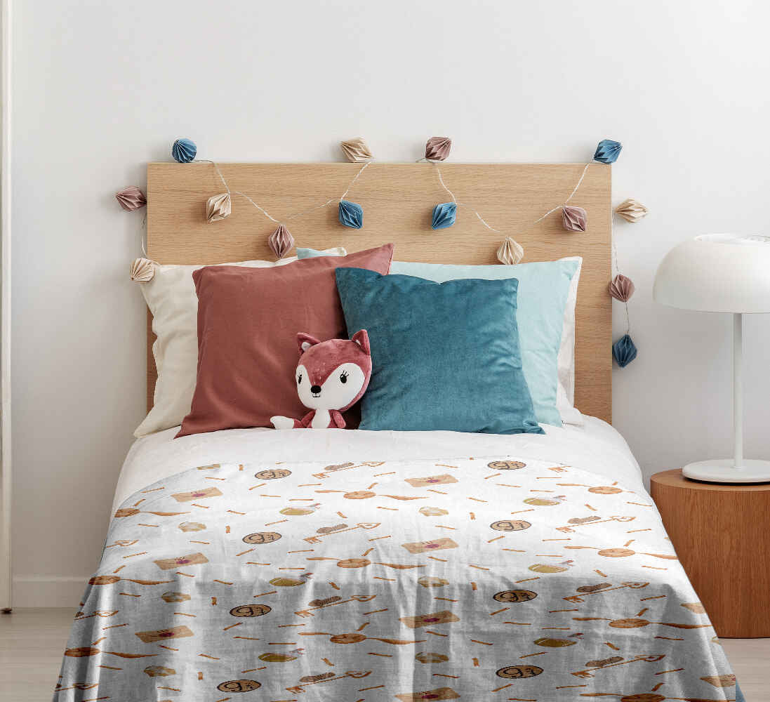 Manta terapéutica original - Funda de algodón blanca con Schnatz